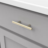 Hickory Hardware Bar Pulls (64mm) Center to Center Rectangular Bar Drawer Pull