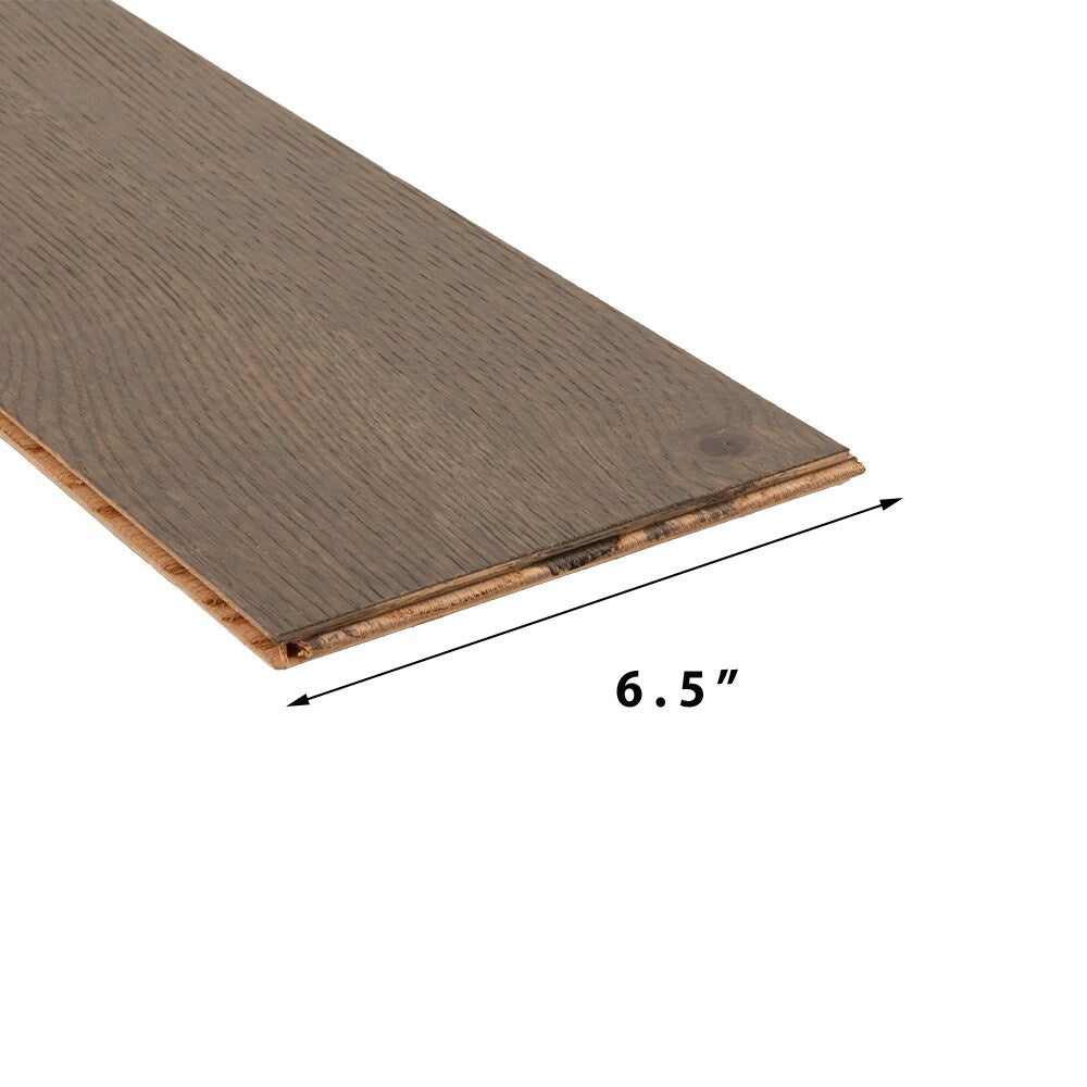 allen + roth White oak Cityscape hardwood flooring — lifestyle view