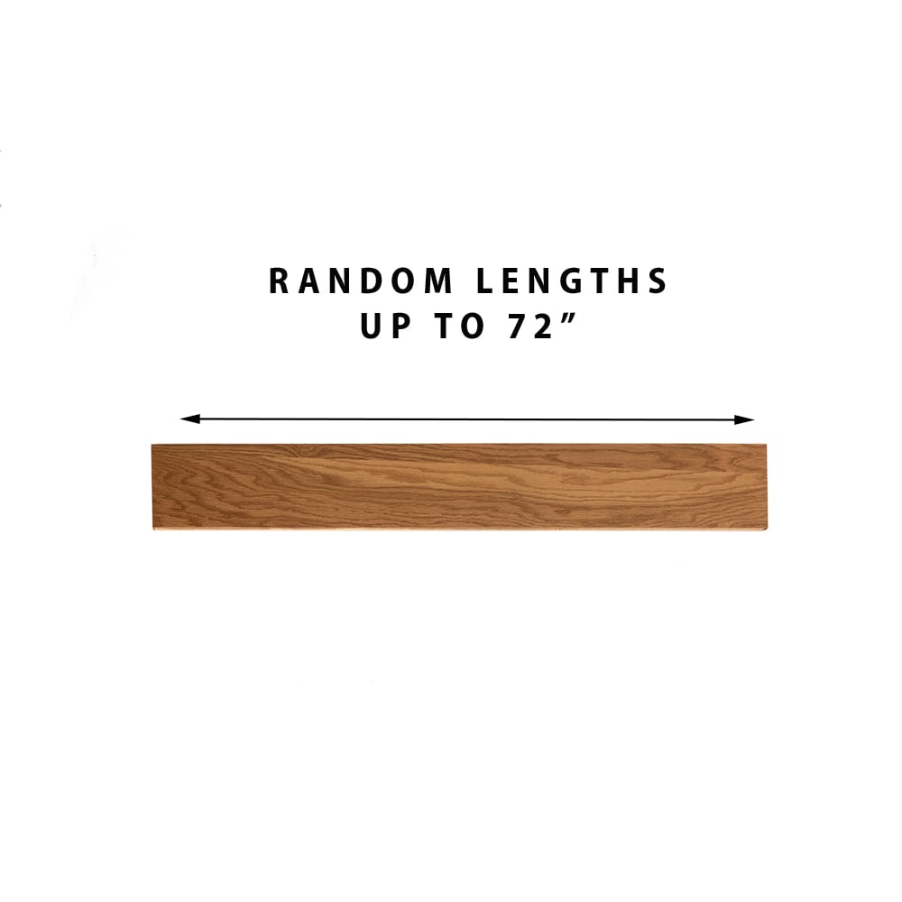 allen + roth White oak Aged Lodge hardwood flooring — alternate angle