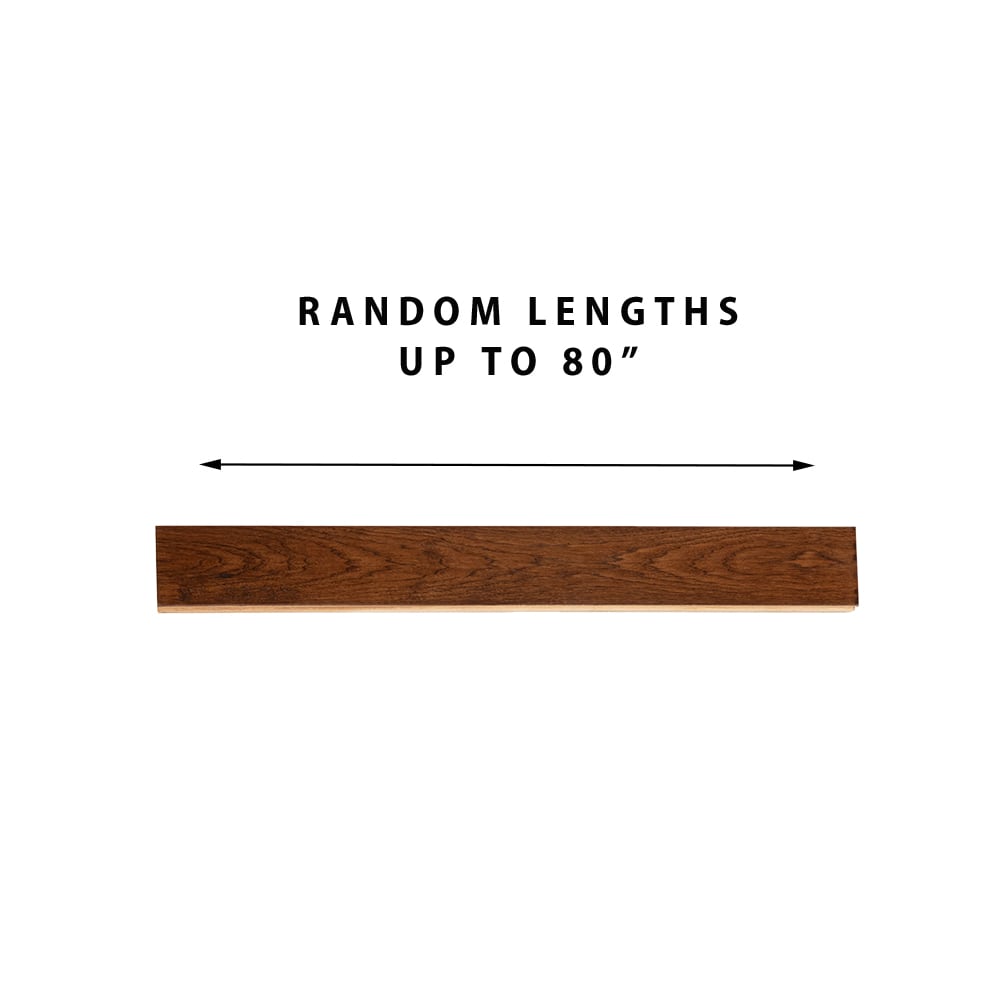 allen + roth Hickory Provincial hardwood flooring — view 10