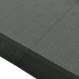 Greatmats 2.375-in W x 12.125-in L x 0.625-in T Interlocking PVC Plastic Gym Floor Tile (1.6-sq ft) (8-Pack)