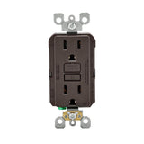 15 Amp Self-Test SmartlockPro Slim GFCI Duplex Outlet, White (3-Pack) - Super Arbor