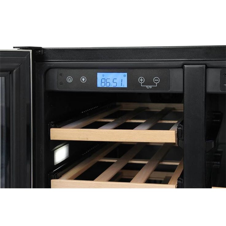 Thor Kitchen 116-Bottle Capacity Stainless Steel Dual Zone Cooling Built-In/Freestanding Wine Chiller