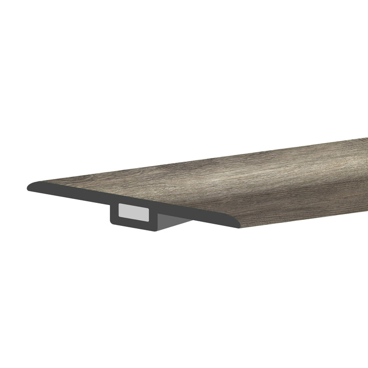 Lucida USA Ash Grey 1.75-in x 48-in Vinyl Floor T-Moulding