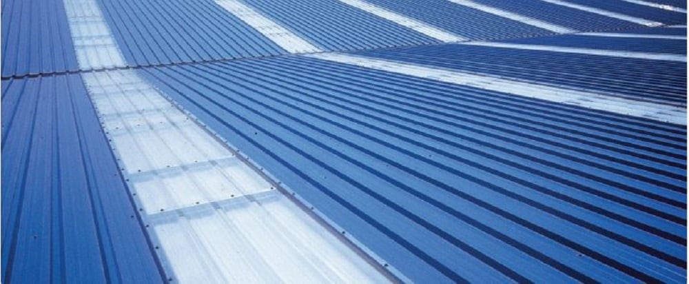 SUNSKY 3-ft x 6-ft Corrugated Clear Polycarbonate Roof Panel, 5-Pack