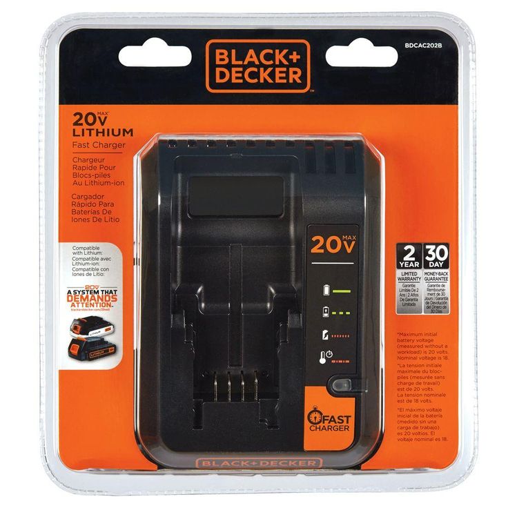 20-Volt Lithium-Ion Battery Charger