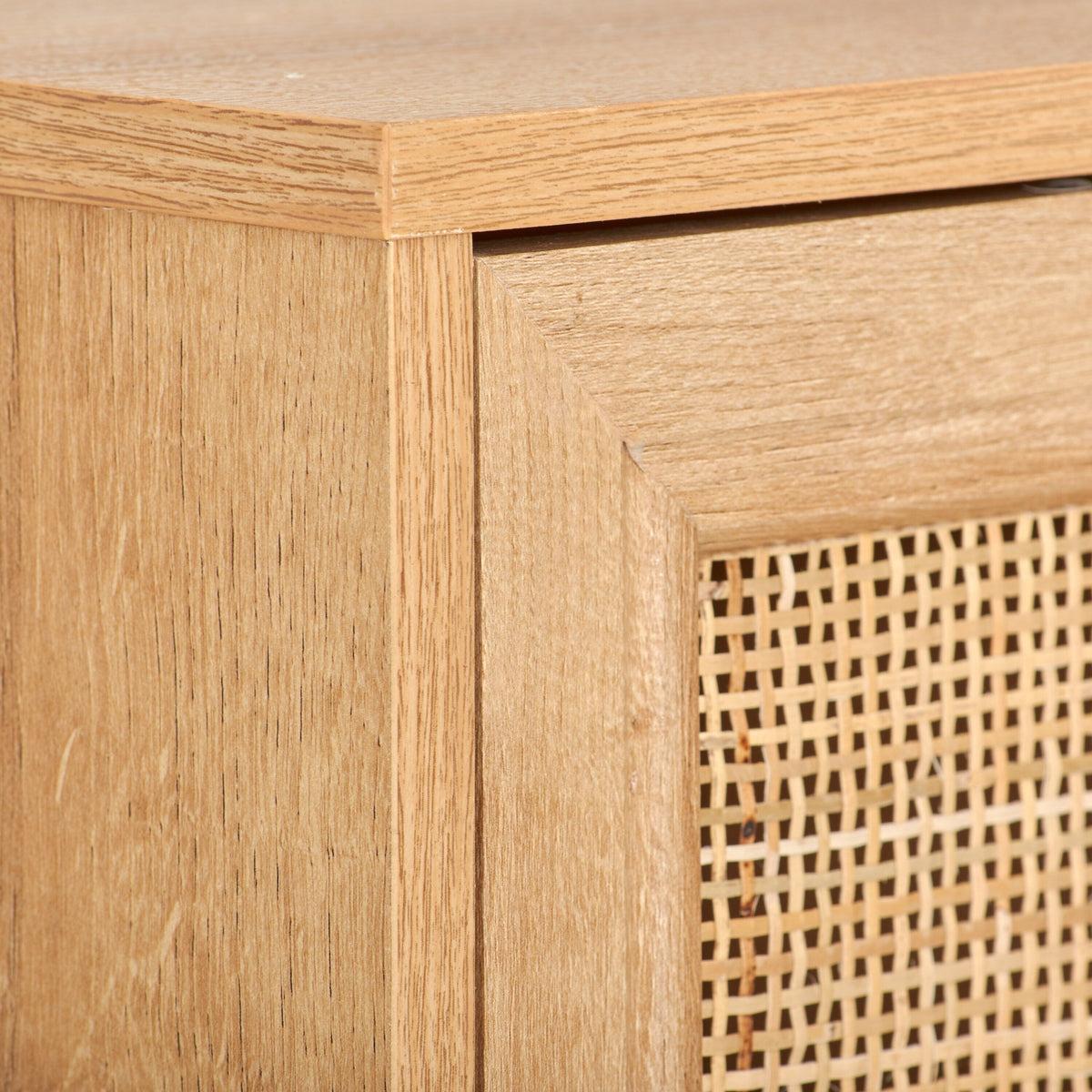 CorLiving Emmett Light Wood Grain Finish Sideboard Buffet