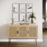 CorLiving Emmett Light Wood Grain Finish Sideboard Buffet