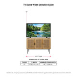 CorLiving Emmett Light Wood Grain Finish Sideboard Buffet
