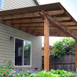 SUNTUF 2-ft x 6-ft Corrugated Bronze Polycarbonate Roof Panels, 10-Pack