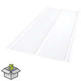 SUNSKY 2-ft x 6-ft Corrugated Clear Polycarbonate Roof Panels, 5-Pack