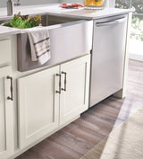 Diamond Express Jamestown 9-in W x 34.5-in H x 24-in D White Partial Overlay 1-Drawer Base Fully Assembled Plywood Cabinet (Recessed Panel Shaker Style)