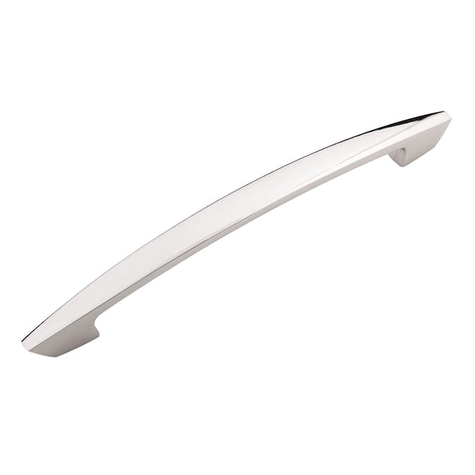 Hickory Hardware Velocity 6-5/16-in (160mm) Center to Center Polished Nickel Arch Handle Drawer Pull