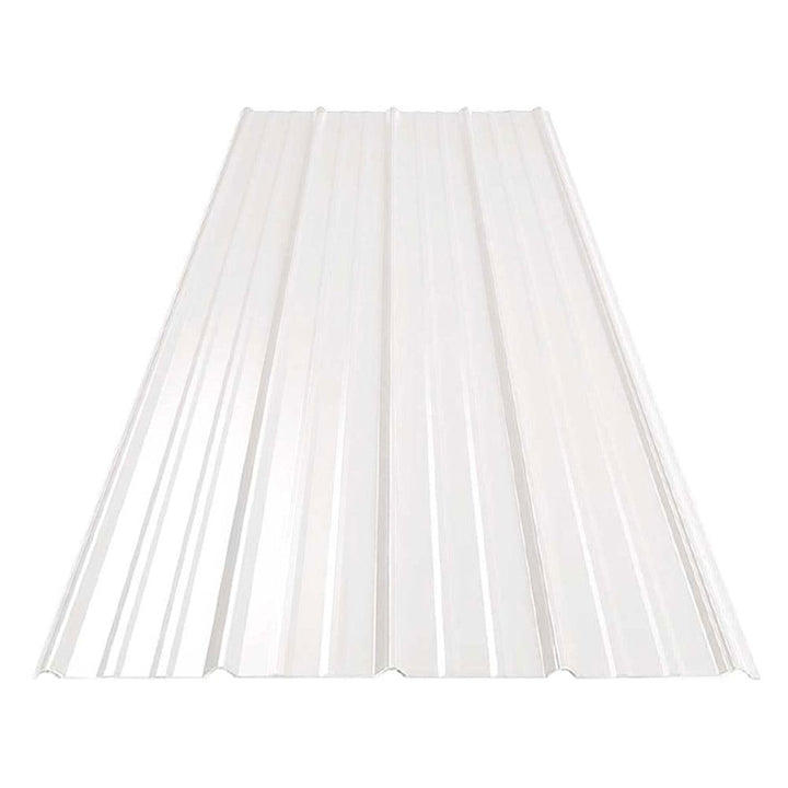 Gibraltar Building Products 3.125-ft x 12-ft SM-Rib White Galvalume Steel Roof Panel, 29-Gauge, 36-in Coverage