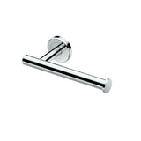 Latitude II Single Euro Toilet Paper Holder in Matte Black - Super Arbor