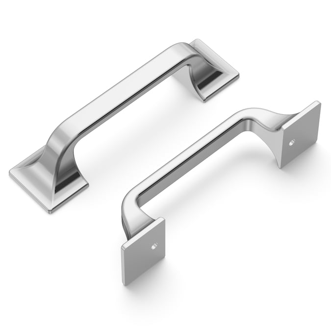 Hickory Hardware Forge (76mm) Center to Center Rectangular Handle Drawer Pull