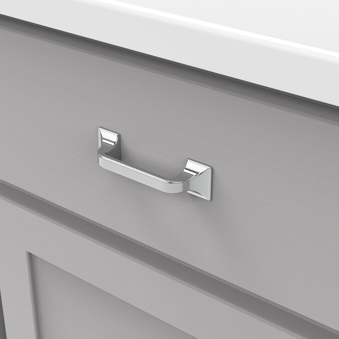 Hickory Hardware Forge (76mm) Center to Center Rectangular Handle Drawer Pull