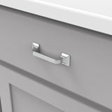 Hickory Hardware Forge (76mm) Center to Center Rectangular Handle Drawer Pull