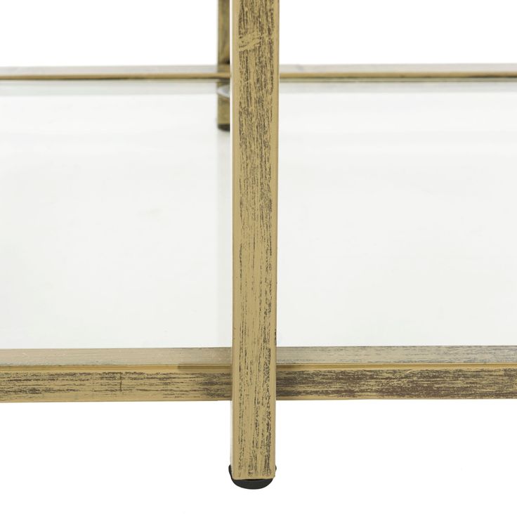 Safavieh Francis French Silver/Clear Metal Etagere