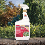 Bonide Multi-Purpose Organic Liquid Insecticidal Soap, Ready-to-Use, 32 oz Quart