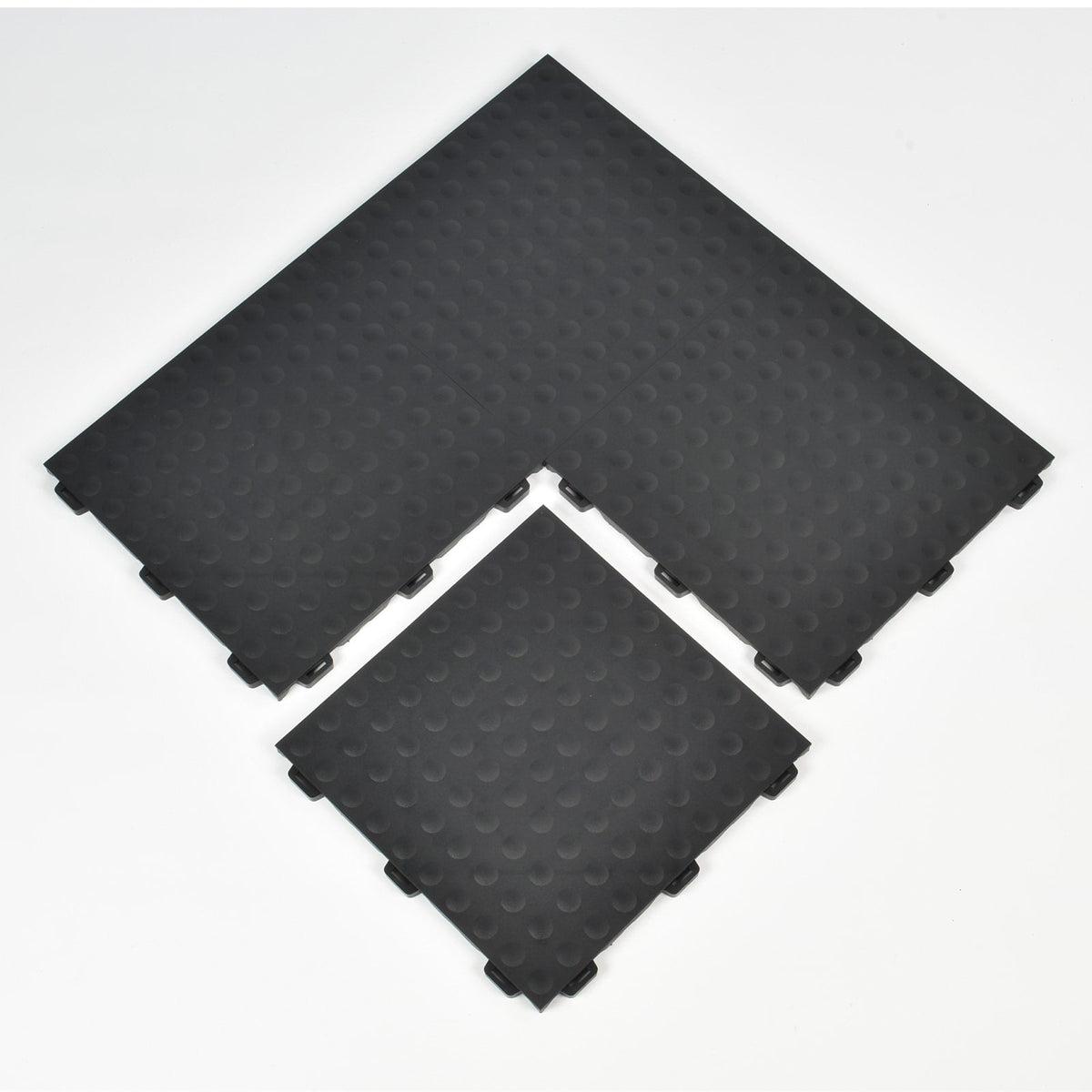 Greatmats 12-in W x 12-in L x 0.56-in T Interlocking Flexible PVC Gym Floor Tile (-sq ft)