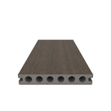 NewTechWood Voyager Hollow Board 1-in x 6-in x 8-ft Brazilian Ipe Grooved Composite Deck Board (10-Pack)