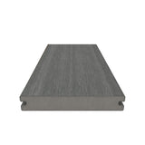 NewTechWood Magellan Solid Board with Groove 8-ft Westminster Gray Grooved Composite Deck Board (49-Pack)