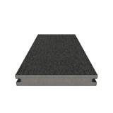NewTechWood Magellan Solid Board with Groove 1-in x 6-in x 8-ft Hawaiian Charcoal Grooved Composite Deck Board (10-Pack)