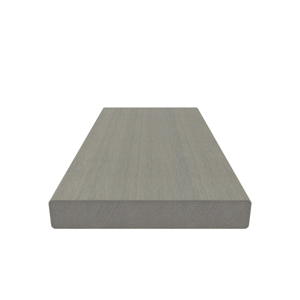 NewTechWood Cortes Solid Board 1-in x 6-in x 8-ft Roman Antique Square Composite Deck Board (49-Pack)