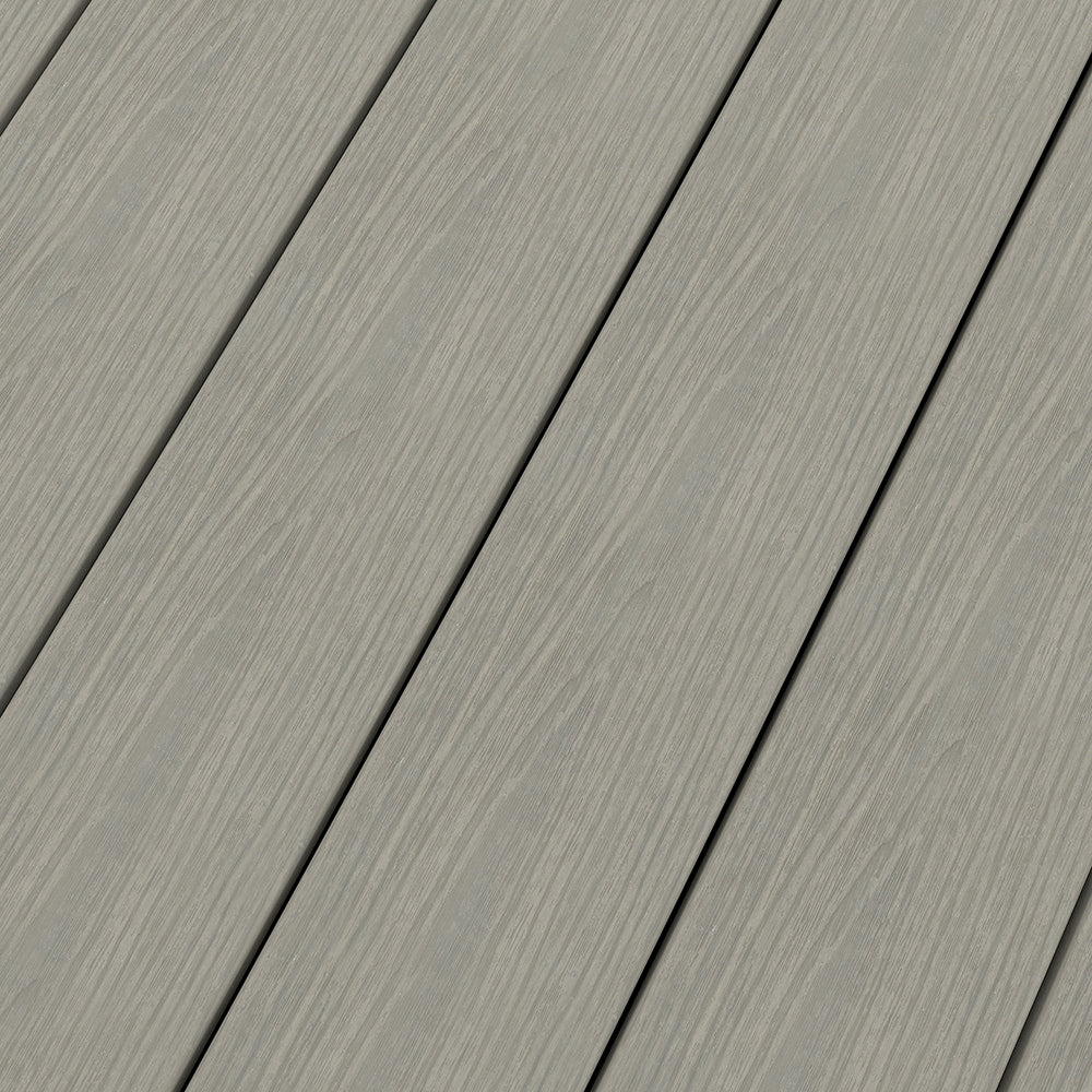 NewTechWood Cortes Solid Board 1-in x 6-in x 8-ft Roman Antique Square Composite Deck Board (49-Pack)