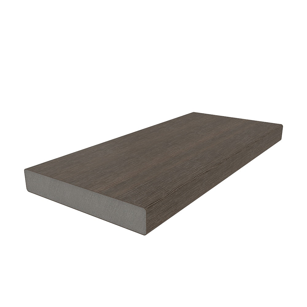 NewTechWood Cortes Solid Board 1-in x 6-in x 8-ft Brazilian Ipe Square Composite Deck Board