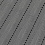 NewTechWood Cortes Solid Board 1-in x 6-in x 8-ft Westminster Gray Square Composite Deck Board