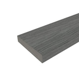 NewTechWood Cortes Solid Board 1-in x 6-in x 8-ft Westminster Gray Square Composite Deck Board