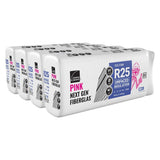 Owens Corning R-25 Unfaced Fiberglass Insulation Batts, 8 in x 16 in x 96 in