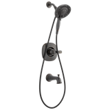 Delta Nura Venetian Bronze 1-Handle Bathtub and Shower Faucet with Valve