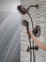 Delta Nura Venetian Bronze 1-Handle Bathtub and Shower Faucet with Valve