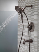 Delta Nura Venetian Bronze 1-Handle Bathtub and Shower Faucet with Valve