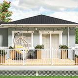Freedom 2.5-in x 2.5-in x 6-ft White Aluminum Deck Post Extension