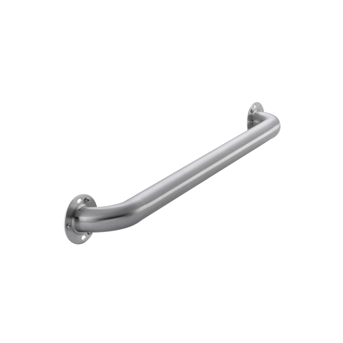 Project Source Exposed Screw 24-in Stainless Steel Wall Mount ADA-Compliant Grab Bar, 500-lb Capacity