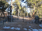 Estate Swing 12-ft Dual Swing Universal Battery Driveway Gate Opener Kit