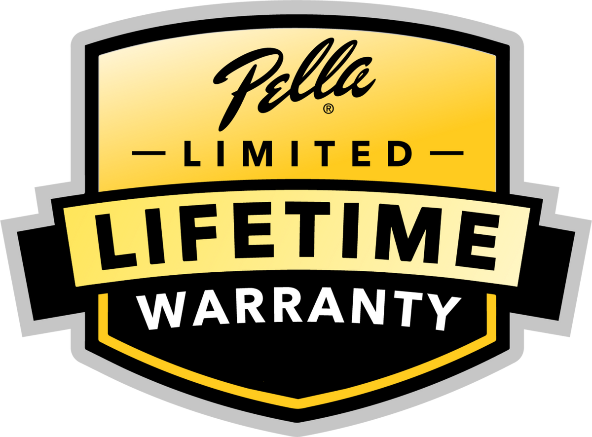 Pella 150 Series New Construction 35-1/2-in x 53-1/2-in White Vinyl Low-E Argon Double-Hung Window with Full Screen