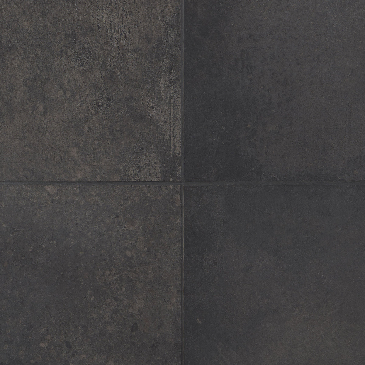 Artmore Tile Midtown Black 24-in x 48-in Matte Porcelain Cement look Floor and Wall Tile product image