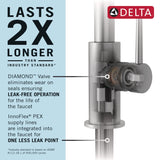 Delta RP50587 1-Handle Plastic Faucet Cartridge with DIAMOND Seal Technology