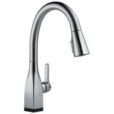Delta Mateo Touch2O Arctic Stainless 1-Handle Deck-Mount Pull-Down Touch Kitchen Faucet
