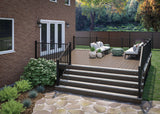 Deckorators Rapid Rail Matte Black Aluminum Deck Rail Kit