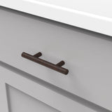 Hickory Hardware Bar Pulls (64mm) Center to Center Rectangular Bar Drawer Pull