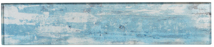Andova Tiles Vincent Eternity 3-in x 13-in Polished Glass Wood look Floor and Wall Tile product image