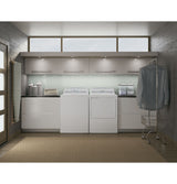 GE 7.2-cu ft Reversible Side Swing Door Gas Dryer (White)