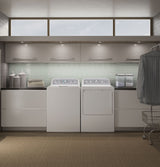 GE 7.2-cu ft Electric Dryer (White)