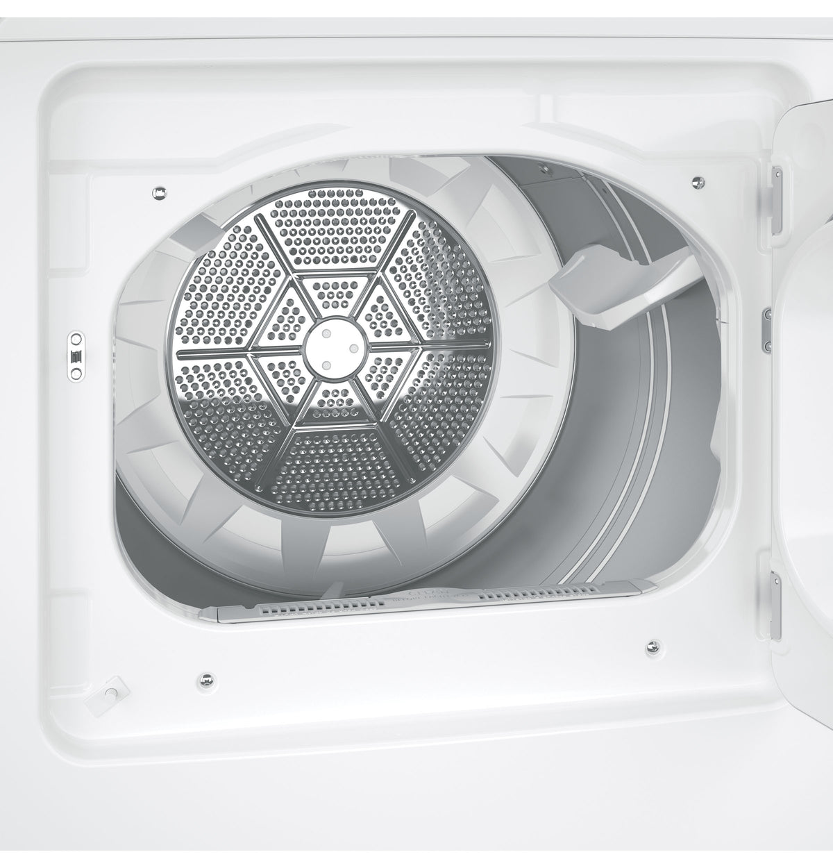 GE 7.2-cu ft Electric Dryer (White)
